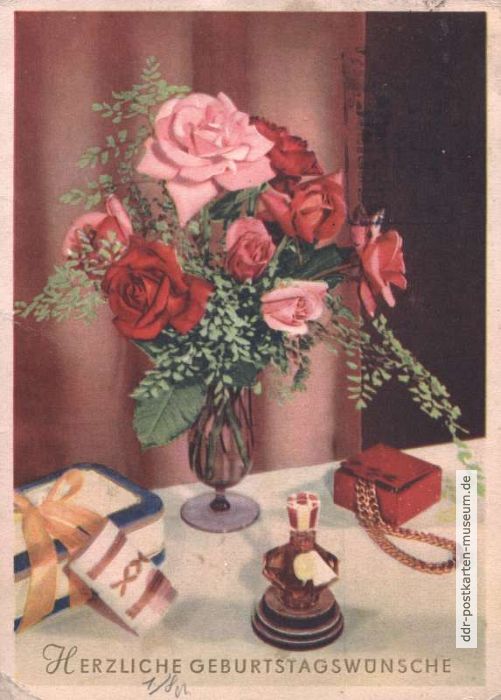 Herzliche Geburtstagswünsche - 1956