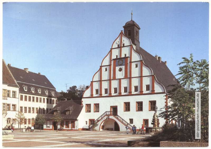 Rathaus Grimma (nach Renovierung) - 1987