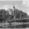 Gattersburg und Hängebrücke über die Mulde - 1963