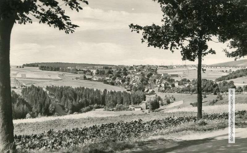Blick auf Großbreitenbach - 1960