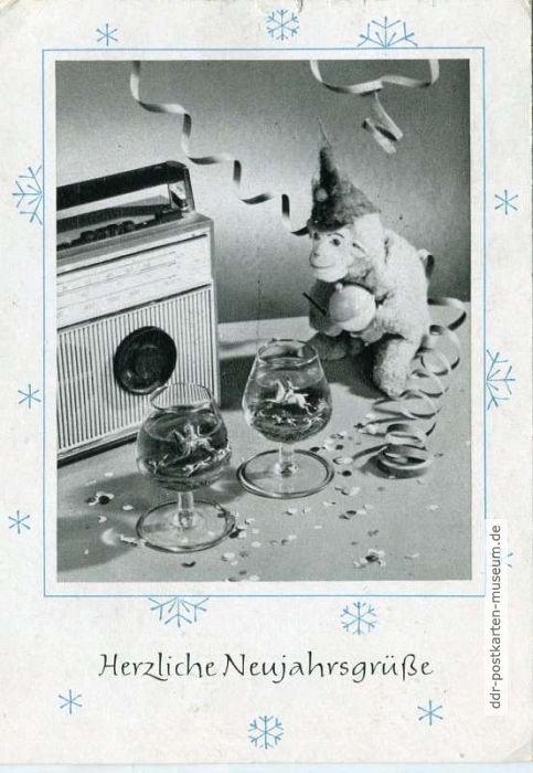 Herzliche Neujahrsgrüße - 1972