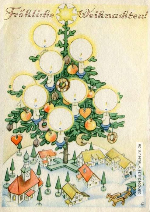 Fröhliche Weihnachten ! - 1950