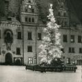 Herzliche Weihnachtsgrüße (Weihnachtsbaum in Meißen) - 1962