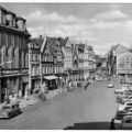 Markt mit HO-Restaurant "Stadt Güstrow" und Kino "Capitol" - 1965
