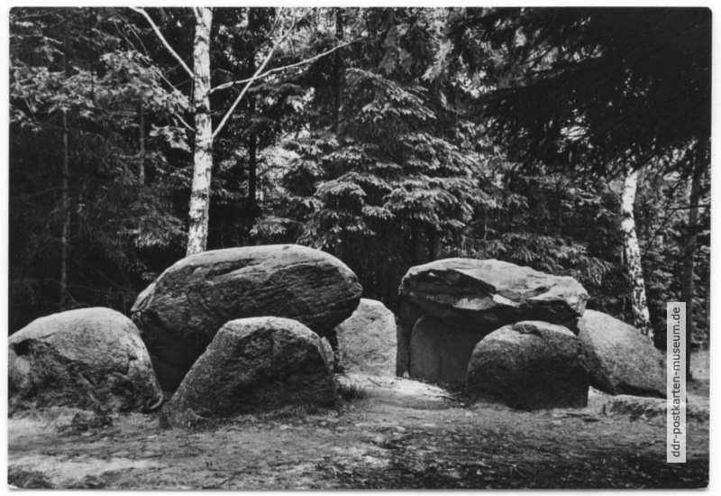 Hünengräber "Teufelsküche" bei Haldensleben - 1969