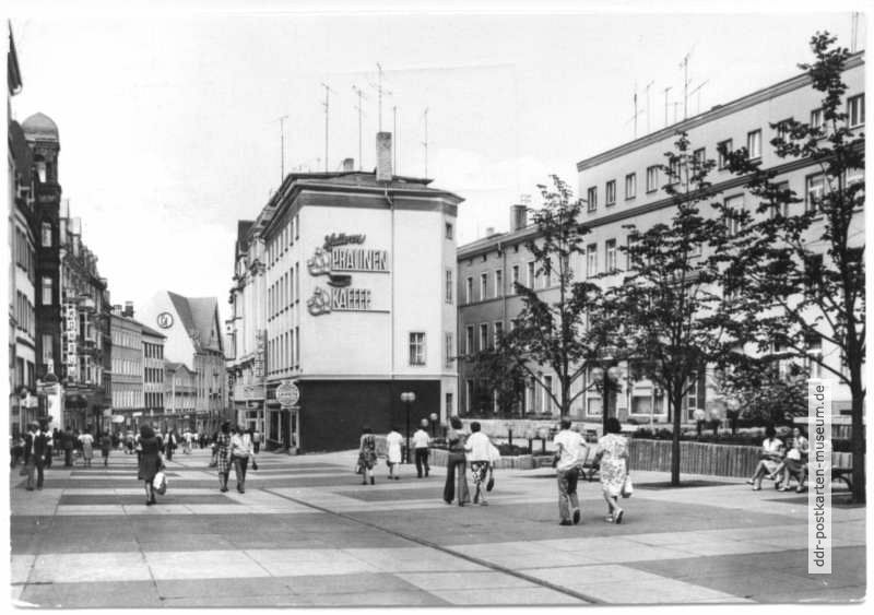Fußgängerzone Klement-Gottwald-Straße - 1977