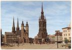 Markt mit Marktkirche und Rotem Turm (nach Restaurierung) - 1