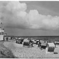 Strand mit DRK-Rettungsstation - 1958 / 1963