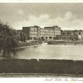 Einstige Kiesgrube, seit 1935 Adolf-Hitler-See mit Oberlyzeum - 1940