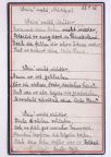 WK II: Selbstgeschriebene Gedenkkarte für gefallenen Bruder und Sohn - 1942