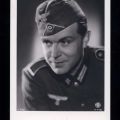 WK II: Autogramm-Postkarte mit Schauspieler und Soldat Gustav Fröhlich - 1943