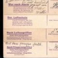WK II: Ganzsachen-Postkarten mit Warnung an Telefonbenutzer - 1943 / 1945