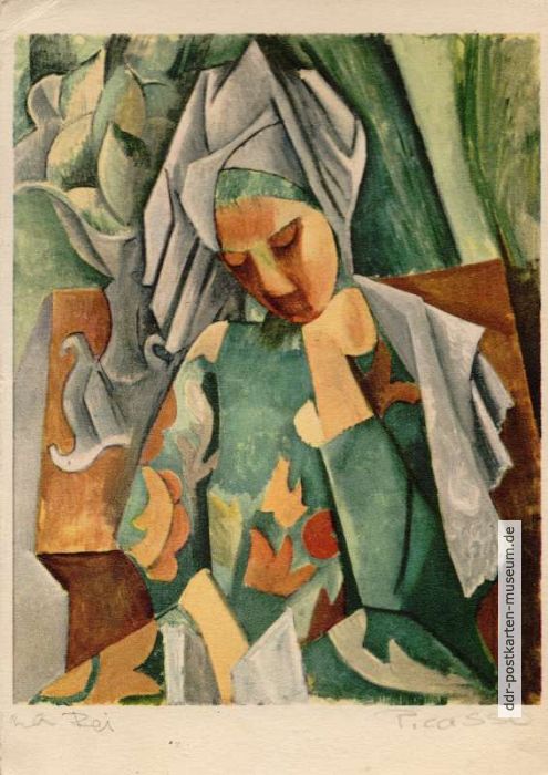 Abstrakte Kunst von 1909 "La Reine Isabeau" Picasso - 1954