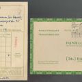 Ganzsachen-Postkarte für Funklotterie der Deutschen Hilfsgemeinschaft e.V. - 1961