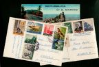 Schön frankierte Urlaubskarten aus der Republik San Marino - 1961