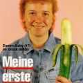 Satire-Postkarte vor der deutschen Wiedervereinigung - 1990