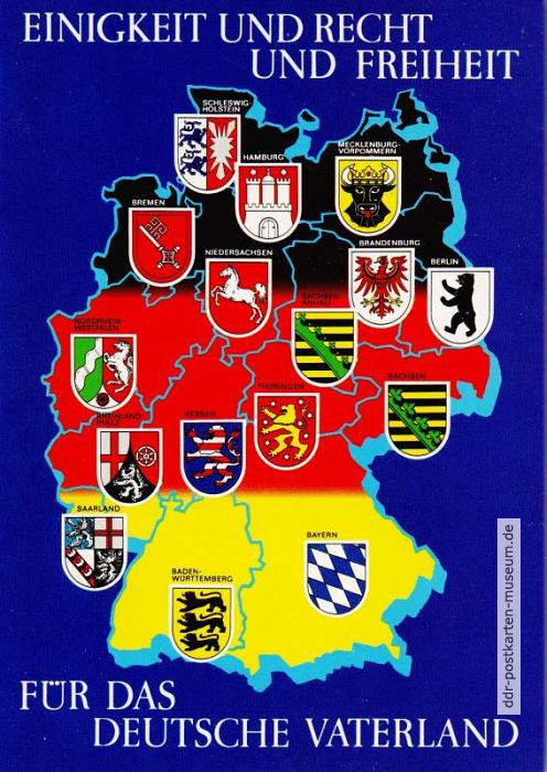 Die Bundesländer nach der deutschen Wiedervereinigung - 1990
