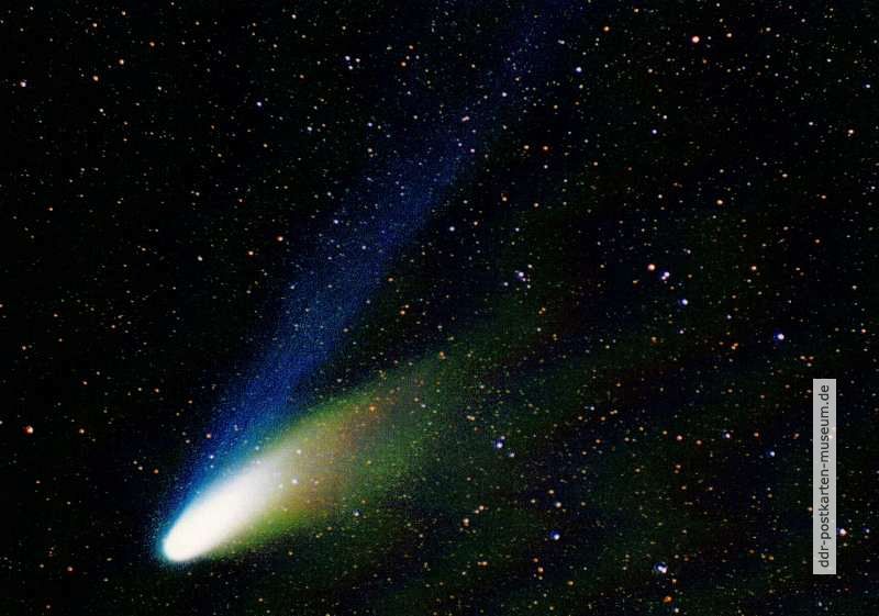 Komet "Hale-Bopp" am Morgenhimmel des 8. März 1997