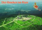 Erste Ansichtskarte mit Luftbild vom Brocken - 1995