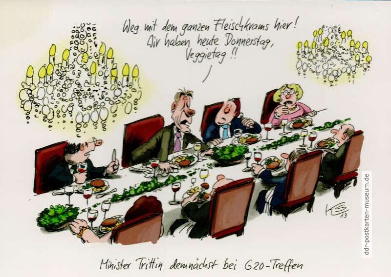 Postkarte aus der Serie zur Abgeordnetenhaus-Wahl in Berlin 2013
