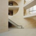 Modernste Architektur im "Pei-Neubau" vom Deutschen Historischen Museum in Berlin, eröffnet 2003