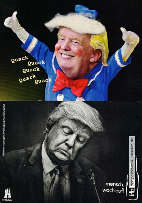 Postkarten mit "Mister President" Donald Trump - 2018