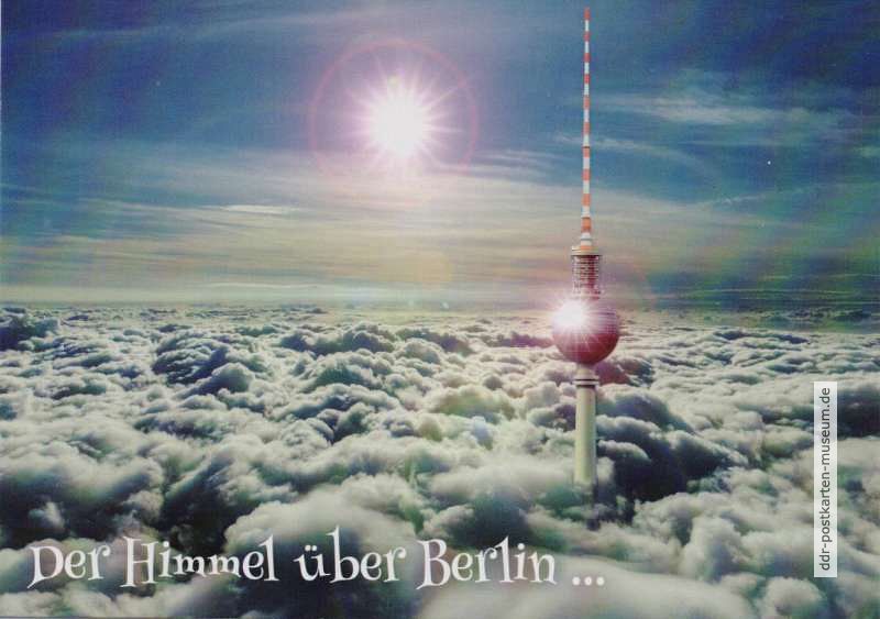 Graphische Utopie "Der Himmel über Berlin" - 2019