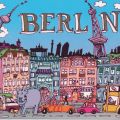 Neueste Berlin-Postkarte "Alles so schön bunt hier" - 2022