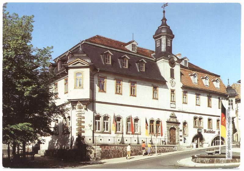 Rathaus Ilmenau - 1989