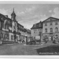 Marktplatz mit Rathaus und Amtshaus - 1954