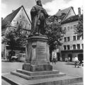 Markt mit Denkmal des "Hanfried" (Kurfürst Johann Friedrich) - 1985