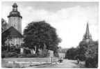 Friedenskirche, Stadtkirche und Katholische Kirche (v.r.n.l.) - 1969