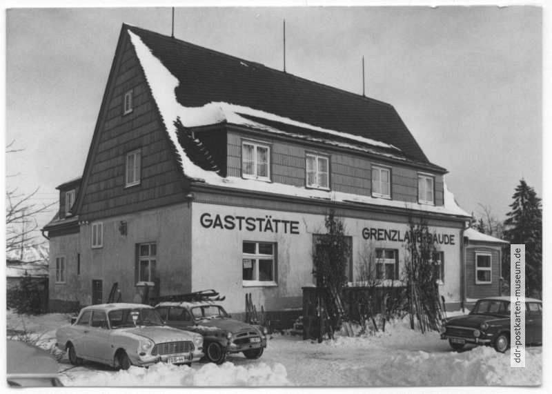 Gaststätte "Grenzland-Baude" - 1970
