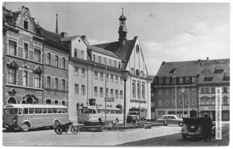 Markt mit Rathaus - 1966
