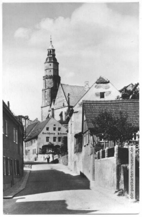 Pulsnitzer Straße, Tuchhaus Körner, Hauptkirche St. Marien - 1967