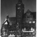Weihnachtsmarkt am Rathaus - 1966