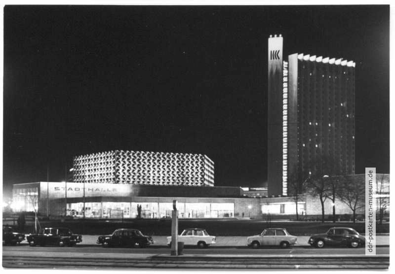 Interhotel "Kongreß" und Stadthalle - 1976