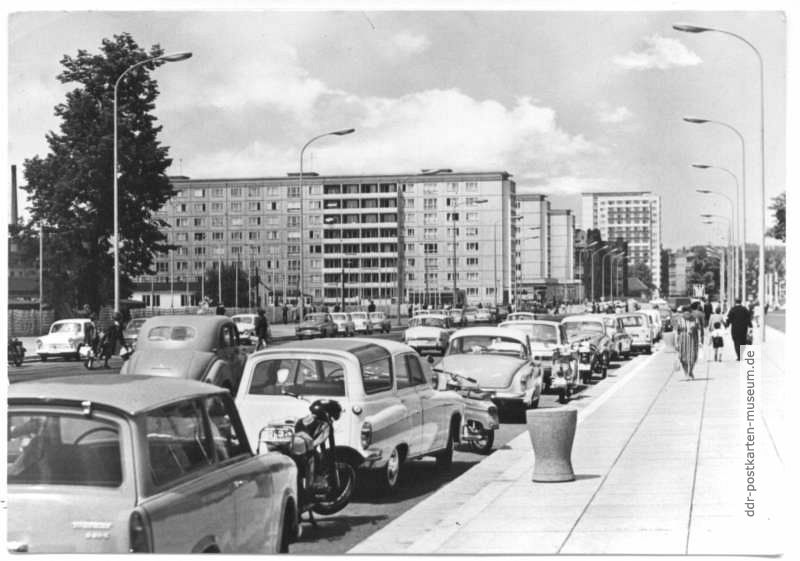 Brückenstraße / Wilhelm-Pieck-Straße - 1968