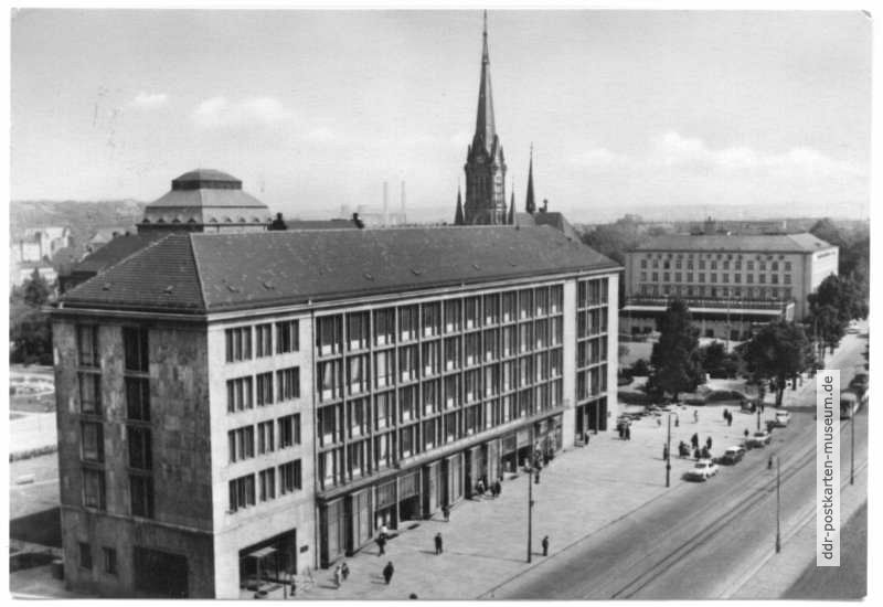 Blick zum Gebäude der Industrie- und Handelskammer - 1963
