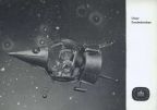 Karte S 93 von 1968 - Sandmann unterwegs mit "Lunochod"-Rakete