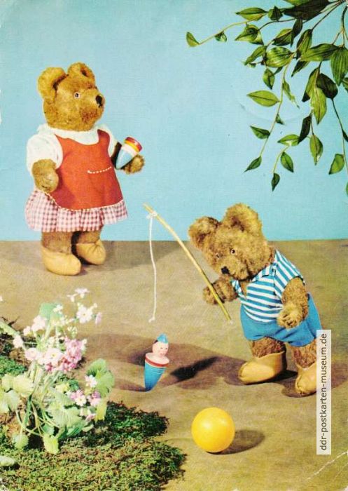 Karte 175/3 aus Teddy-Serie - 1960
