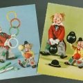 Clowns beim Jonglieren -1960