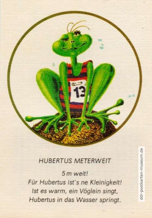 Fabeltier "Hubertus Meterweit" - 1989