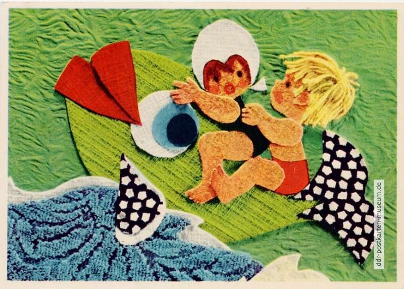 Kartenserie "Ferien" - 1964