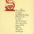 Spruchkarte mit Zitat von Tersteegen - 1955
