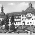 Rathaus Klingenthal und Kirche "Zum Friedefürsten" - 1976