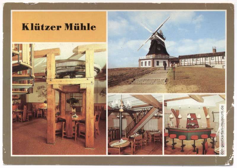 Konsum-Gaststätte "Klützer Mühle" - 1988