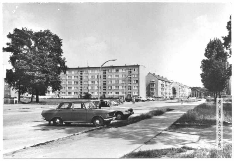 Neubauten an der Goethestraße - 1979