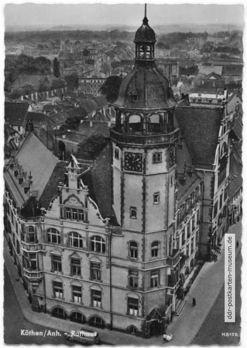 Rathaus Köthen - 1958