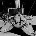 Landekapsel von "Luna 9" am 3.2.1966 mit erster weicher Landung auf dem Mond - 1971